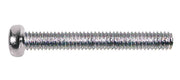 Boston PS-18-C pickup bolt, chrome, 3x20mm, 12pcs, dome head, metric, also lever switch modern