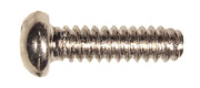 Boston SS-20-N switch bolt, 3,4x12mm, 12pcs, dome head, 6-32 thread for USA lever switches, nickel