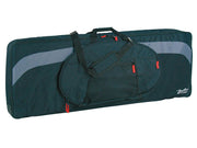 Boston KBT-130-BG gigbag voor keyboard, 25 mm. gevoerd, 1300 x 360 x 130 mm., zwart en grijs