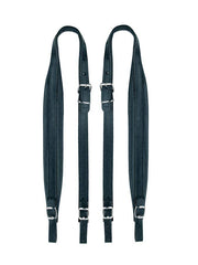 Boston 45-M-CS accordeon riemen, 48-72 bassen, 82-87 x 4,5cm, split leder, skai voering, zwart