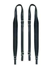Boston 45-L-LV accordeon riemen, 80-96 bassen, 92-97 x 4,5cm, nerf leder, velours voering, zwart