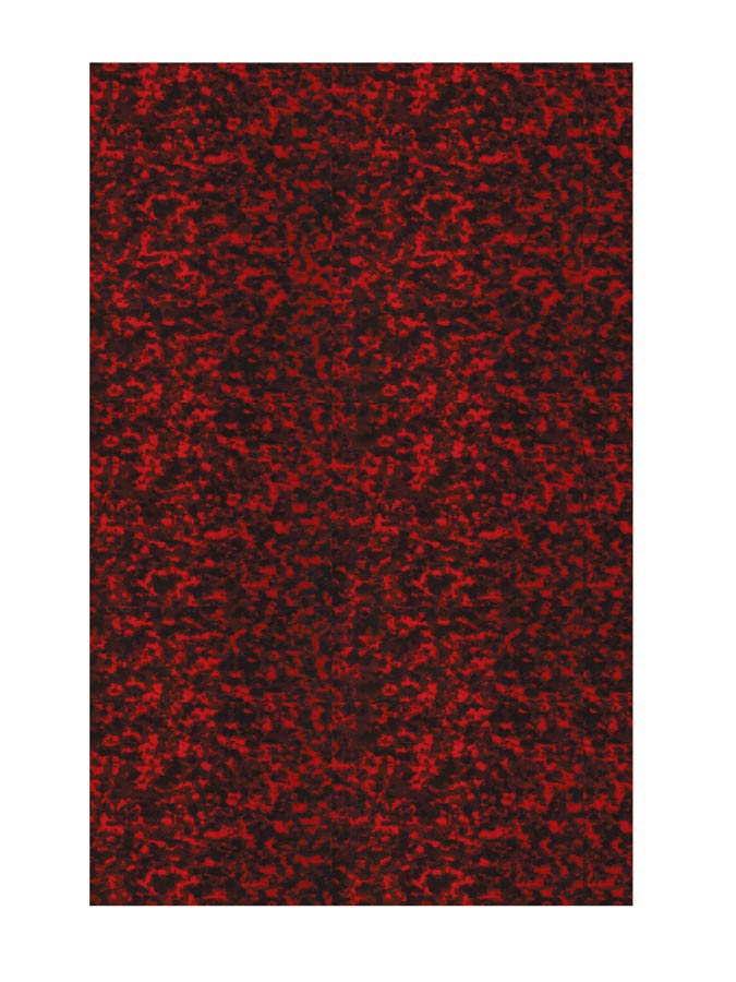 Boston PG-334-RR slagplaat materiaal, tijger rood, 3 ply, 45x29cm