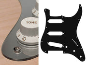 Boston ST-213-MC slagplaat, Stallion, 2 ply, mirror chroom, standaard, SSS, 3 pot holes, 3-5 switch