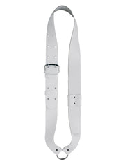Boston SB-10 bandelier voor kleine trom, leder, wit