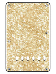Boston BP-313-PC rugplaat, string spacing 11,2mm, parel cream, 3 ply, standaard Stallion, 86x138mm