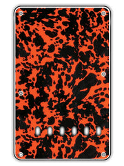 Boston BP-313-WCO rugplaat, string spacing 11,2mm, wildcat oranje, 3 ply, standaard Stallion, 86x138mm
