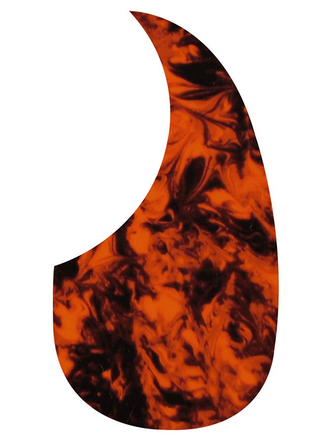 Boston AG-100-MO slagplaat, akoestisch, druppel model, zelfklevend, marble orange