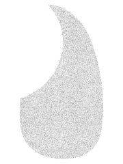 Boston AG-100-SSV slagplaat, akoestisch, druppel model, zelfklevend, sparkling silver