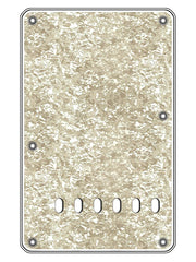 Boston BP-413-PW rugplaat, string spacing 11,2mm, parel wit, 4 ply, standaard Stallion, 86x138mm