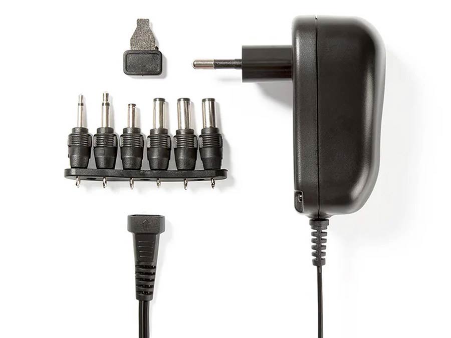 Boston 2000-MASW universele voedingsadapter, 1000 ma, 3-12 Volt, 6 pluggen