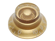 Boston KG-160L bell knob, lefty, transparent gold
