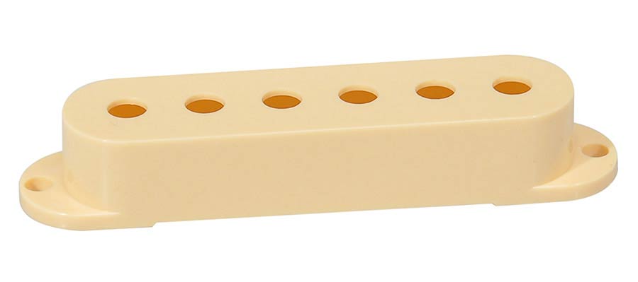 Boston SPC-62-IV pickup cover single coil, 52mm spacing, 82,0-70,0x18,0mm, 3pcs, ivory