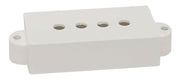 Boston PPC-15-WH pickup cover, Puncher Bass model split coil, 2 pcs, white
