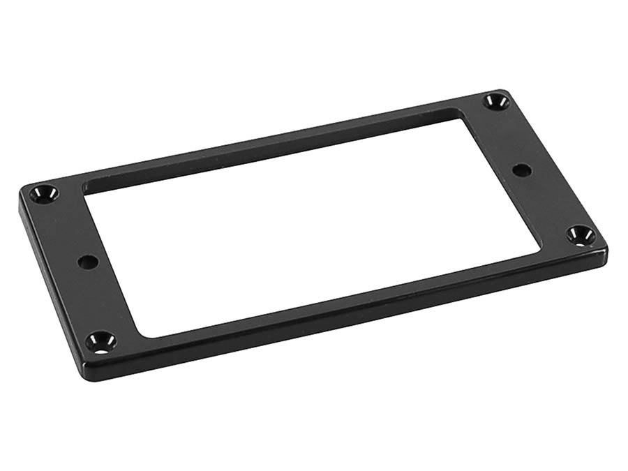 Boston HFS3050BK humbucker frame, flat bottom slanted top, 3 to 5mm height, black
