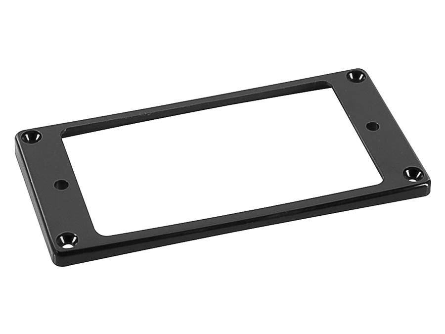 Boston HCS3050BK humbucker frame, curved bottom slanted top, 3 to 5mm height, black