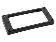 Boston HCS7090BK humbucker frame, curved bottom slanted top, 7 to 9mm height, black