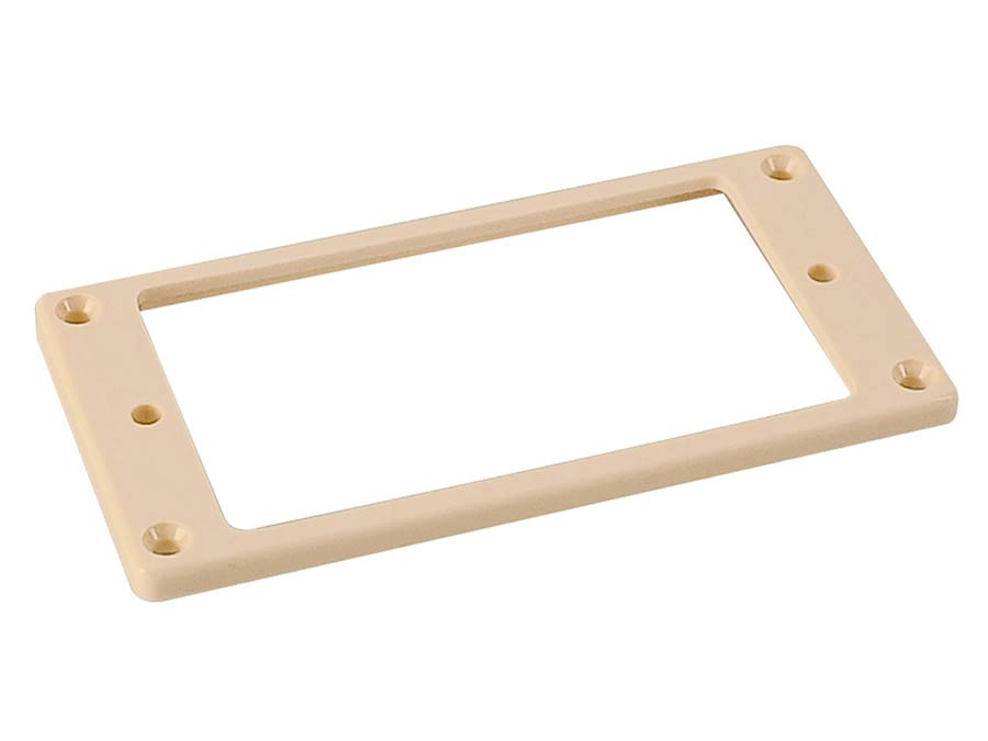 Boston HFS3050IV humbucker frame, flat bottom slanted top, 3 to 5mm height, ivory