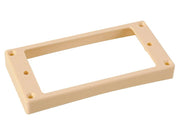 Boston HCS100110IV humbucker frame, curved bottom slanted top, 10 to 11mm height, ivory