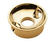 Boston JP-9-G TE-model input cup, with angled screwholes, 3/8" 32 thread, 22mm diameter, gold