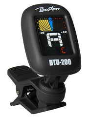 Boston BTU-200 chromatische clip-on tuner (ook G+B+U+V) full colour display, 430-450Hz