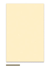 Boston PG-334-CB slagplaat materiaal, cream-zwart-cream, 3 ply, 45x29cm