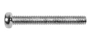 Boston PS-18-N pickup bolt, nickel, 3x20mm, 12pcs, dome head, metric, also lever switch modern
