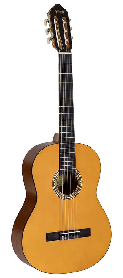 Valencia VC204H Klassieke gitaar 4/4 met hybride hals – Antique Natural