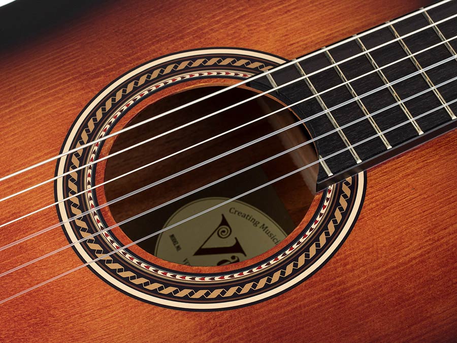 Valencia VC204HCSB Klassieke gitaar 4/4 met hybride hals - afbeelding 5