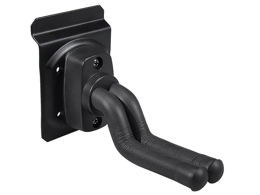 Boston DPS-140 gitaar wandhanger voor slatt wall systeem, zwart