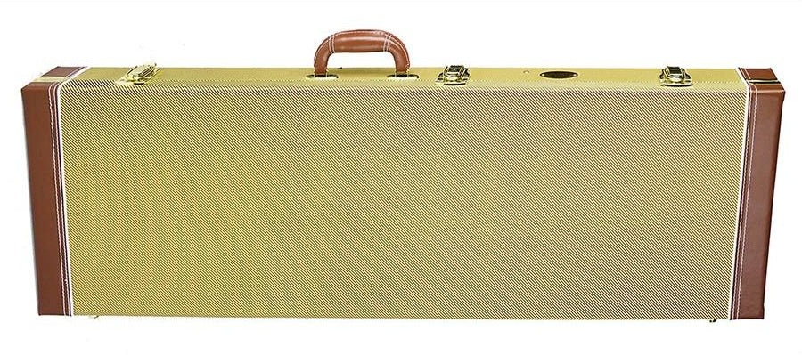 Boston CEG-105 Tweed Koffer voor Elektrische Gitaar