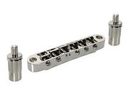 Boston B-166-N brug voor e-gitaar, "tune'o matic", stud spacing 74,0mm, 12" radius, nikkel