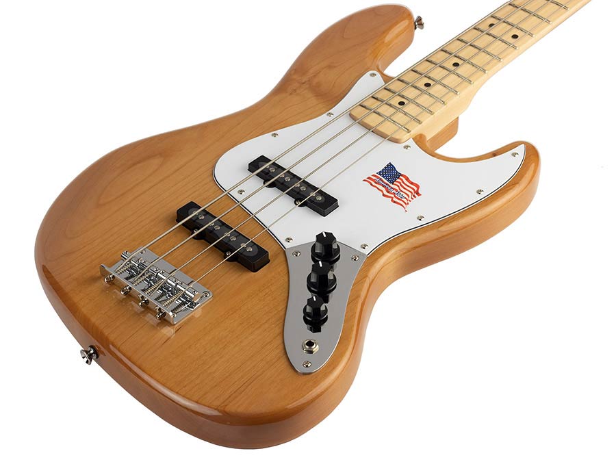 SX SJB/ALD/NA ALD-serie J-Style basgitaar – naturel