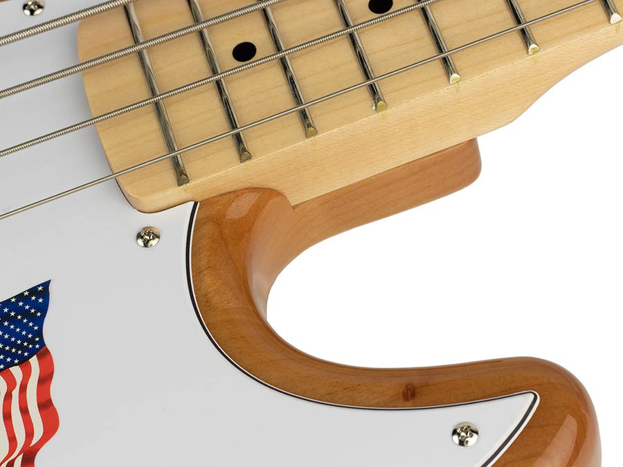SX SJB/ALD/NA ALD-serie J-Style basgitaar – naturel