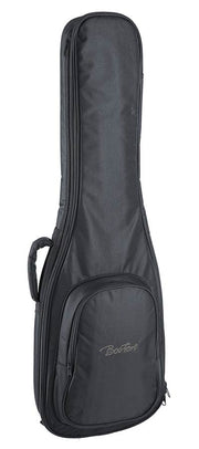 Boston E-06.2 gigbag voor elektrische gitaar, 6 mm. voering, nylon, 2 riemen, groot voorvak, zwart