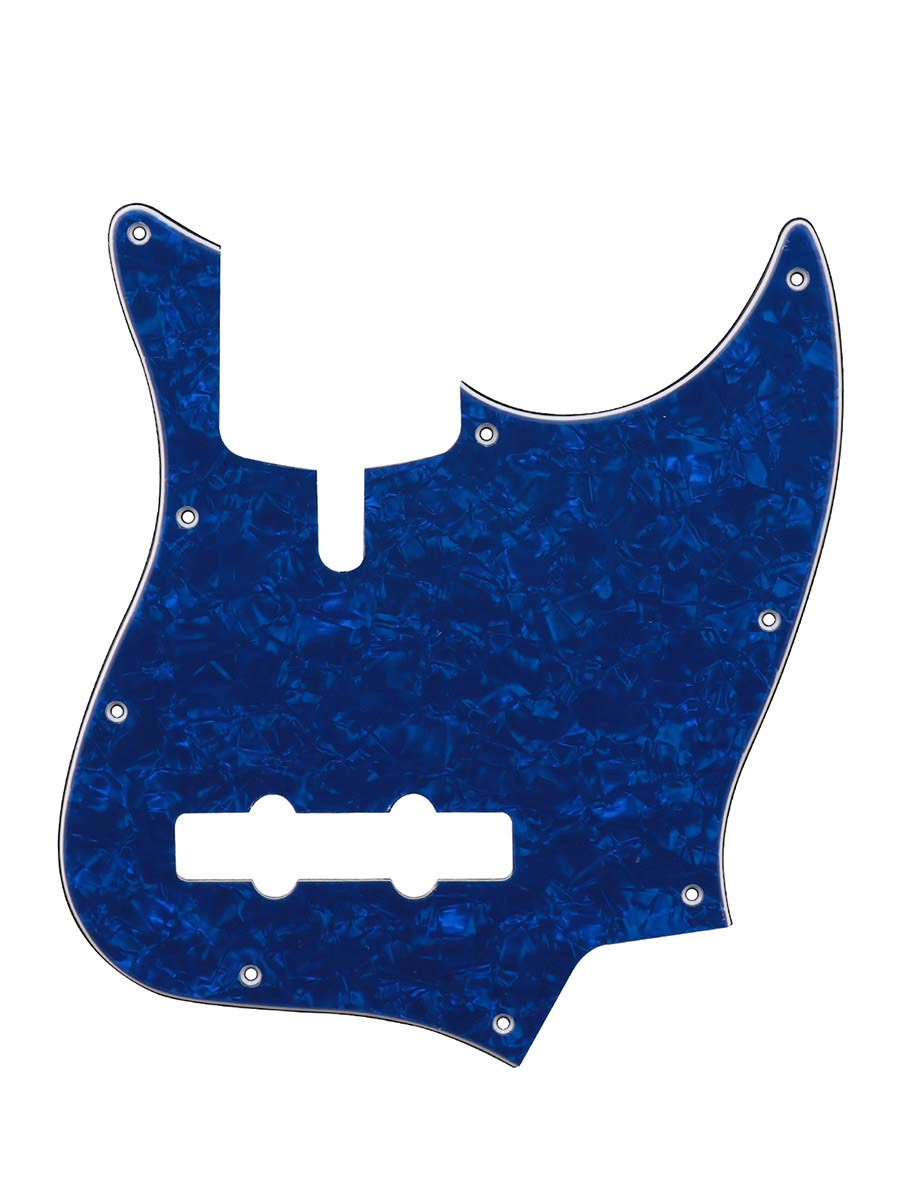 Boston M4V-310-PBU pickguard, Sire Marcus Miller V-series 4-string, 3 ply, pearl blue