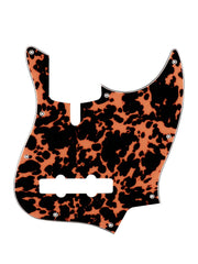 Boston M4V-310-WCO pickguard, Sire Marcus Miller V-series 4-string, 3 ply, wild cat orange