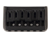 Boston B-1700-B bridge-tailpiece, PRS-model, pitch: 10,5mm, strings through body, black