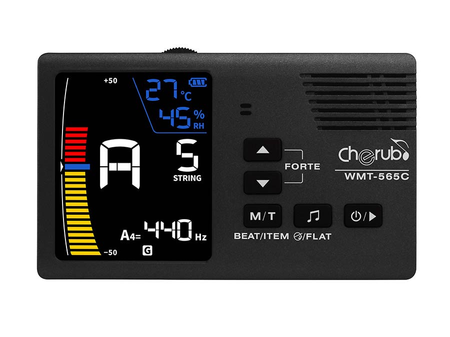 Cherub WMT565C oplaadbaar 5-in-1-stemapparaat en metronoom