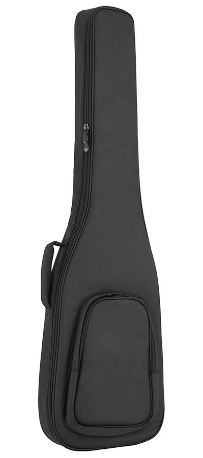 Boston BGB-545 Smart Luggage deluxe gigbag for bass guitar, logo-free large front pocket (luthier edition)