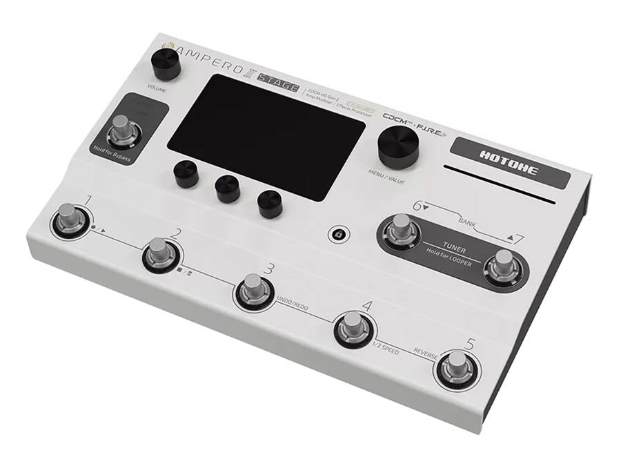 Hotone MP-380 Ampero II Stage ampmodeler en multi-effectprocessor