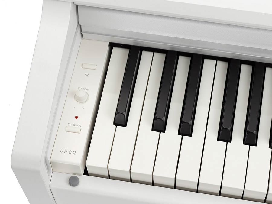 Medeli UP82 digitale piano 88 gewogen toetsen – puur wit satijn