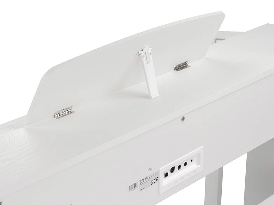 Medeli UP82 digitale piano 88 gewogen toetsen – puur wit satijn