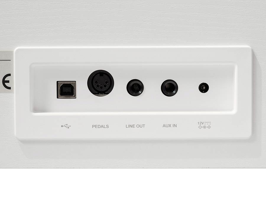 Medeli UP82 digitale piano 88 gewogen toetsen – puur wit satijn