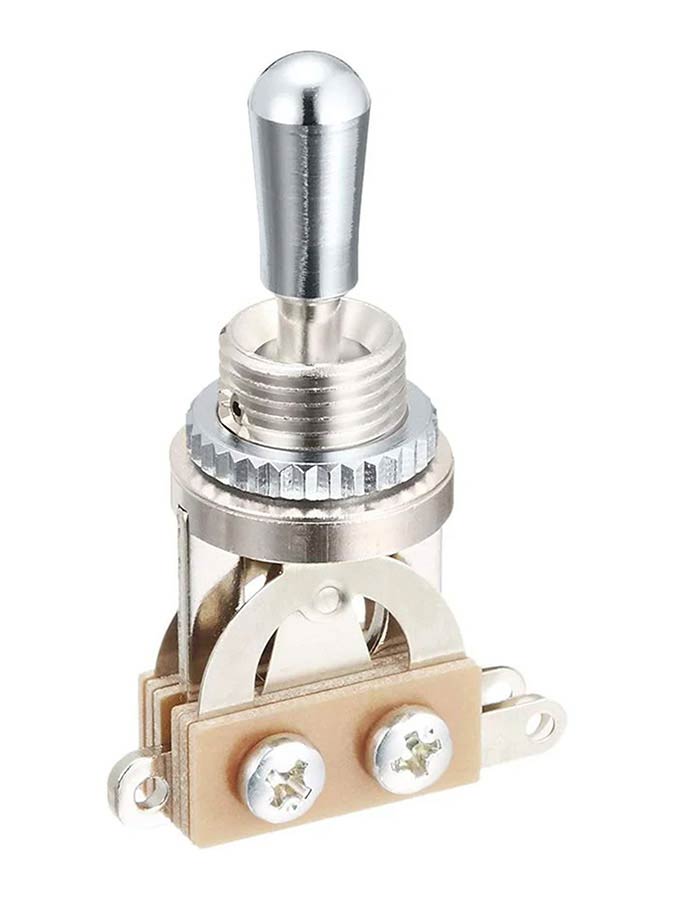 Boston SW-20-C Japanse 3-weg toggle-schakelaar chroom