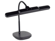 Boston PLM-190-BK piano LED lamp, adjustable brightness, warm white, black housing, USB charger output 5V. 1A