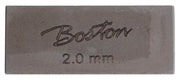 Boston BSSF-20 bridge saddle slot file 5x 2cm - 2.0mm width