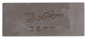 Boston BSSF-25 bridge saddle slot file 5x 2cm - 2.5mm width