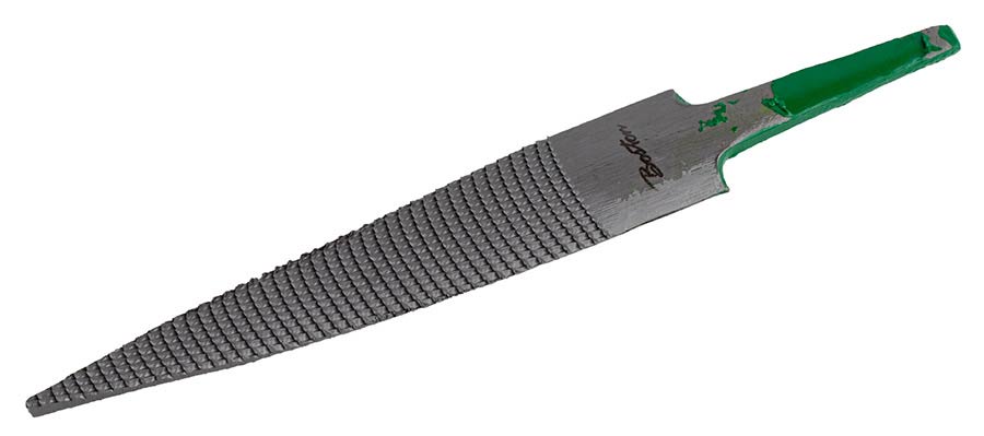 Boston BWR-04 half round wood rasp 8 cm with total length 15cm