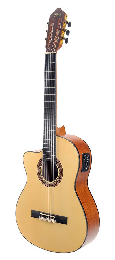 Valencia VC304CEL electro-acoustic classical guitar 4/4 left-handed