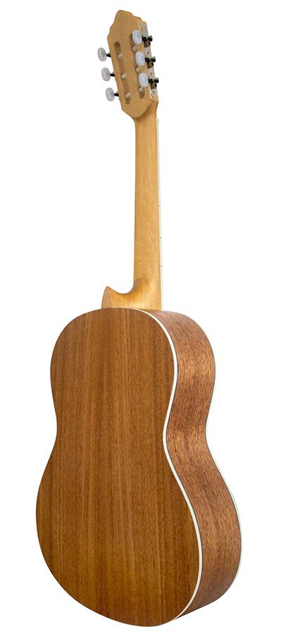 Valencia: Klassieke gitaar 4/4, sitka spar & mahonie, geel